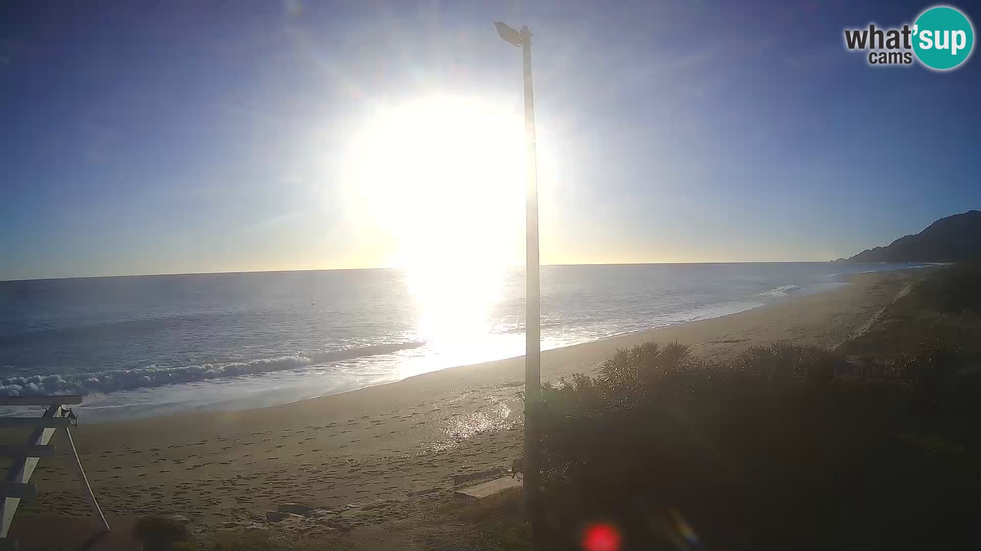 Camera en vivo playa Museddu – Ogliastra – Cerdeña – Italia