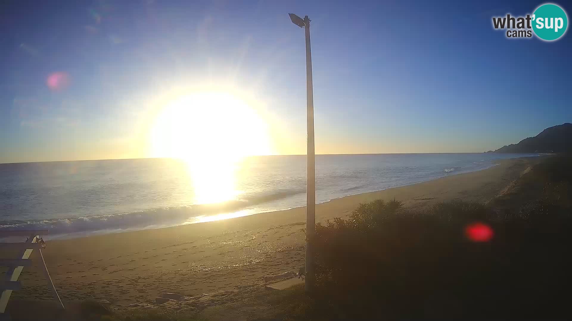 Camera en vivo playa Museddu – Ogliastra – Cerdeña – Italia