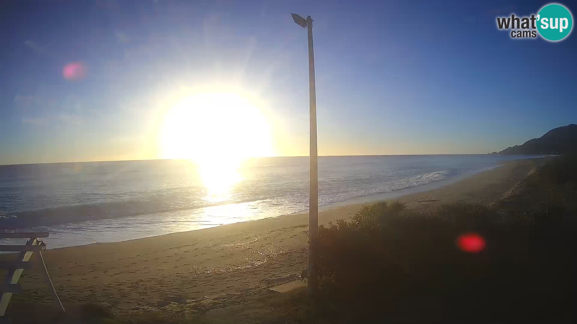 LIVE webcam Museddu beach – Ogliastra – Sardinia – Italy