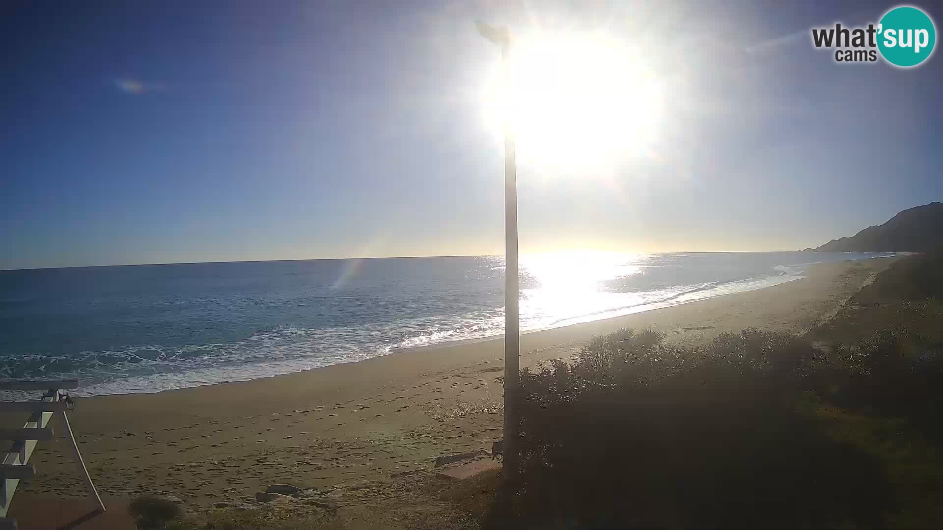 LIVE webcam Museddu beach – Ogliastra – Sardinia – Italy