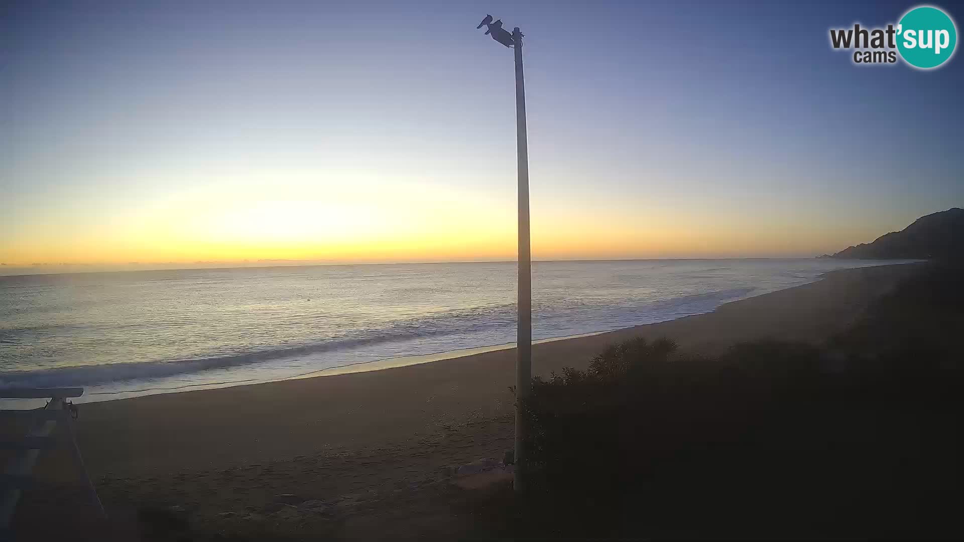 Camera en vivo playa Museddu – Ogliastra – Cerdeña – Italia