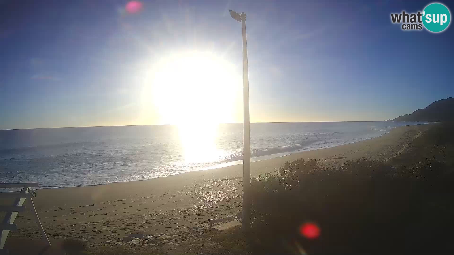 Spletna kamera plaža Museddu – Ogliastra – Sardinija – Italija