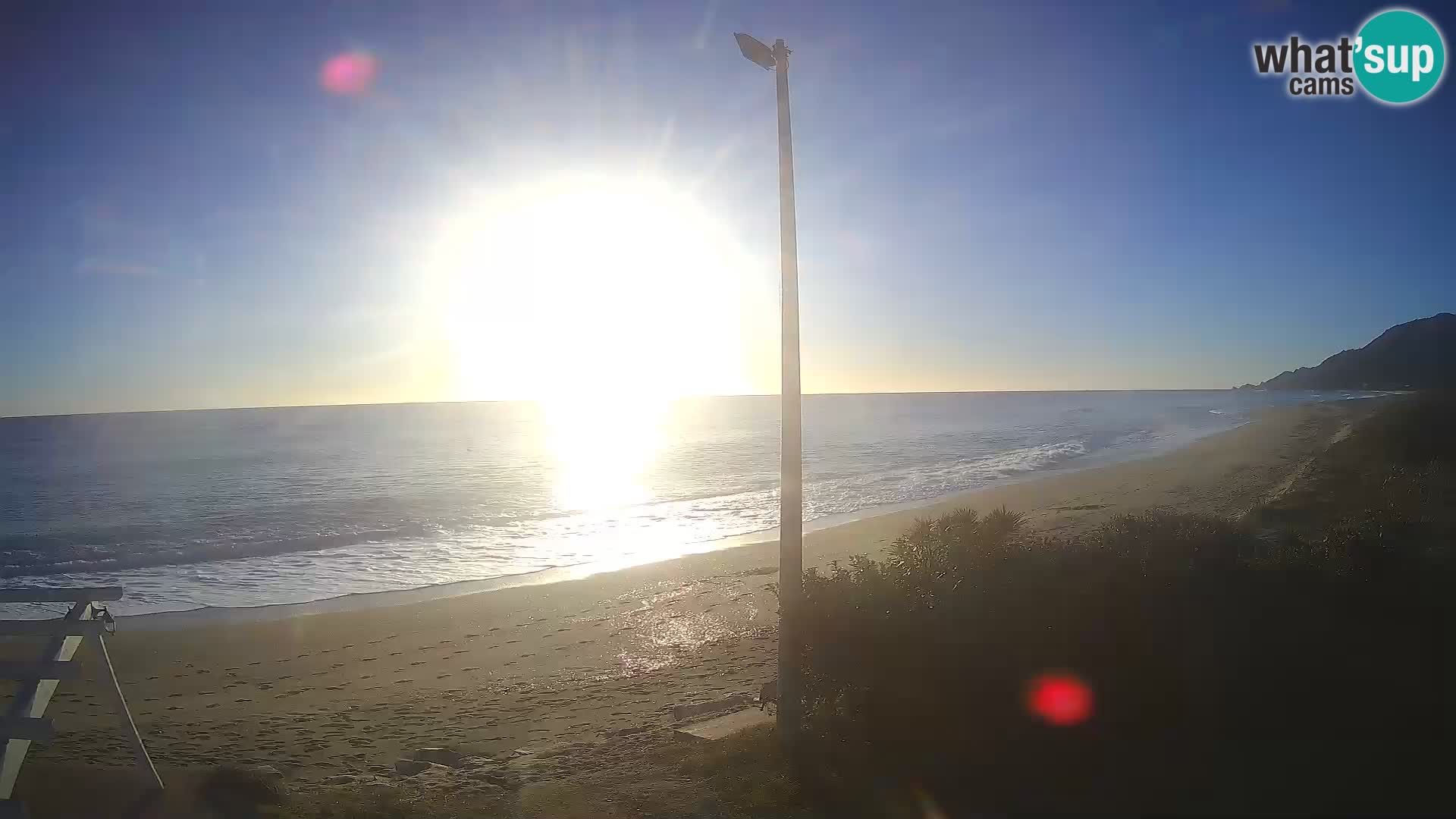 Camera en vivo playa Museddu – Ogliastra – Cerdeña – Italia