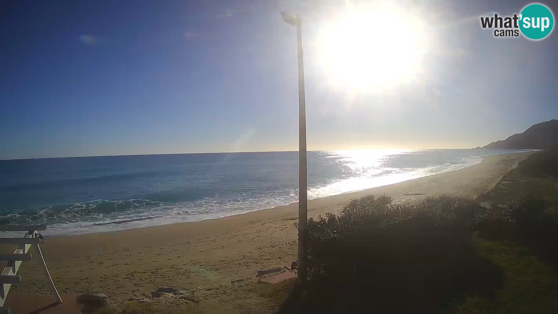 LIVE webcam Museddu beach – Ogliastra – Sardinia – Italy