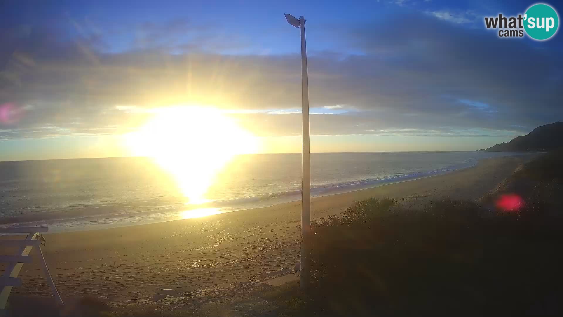 Webcam Museddu Strand – Ogliastra – Sardinien – Italien