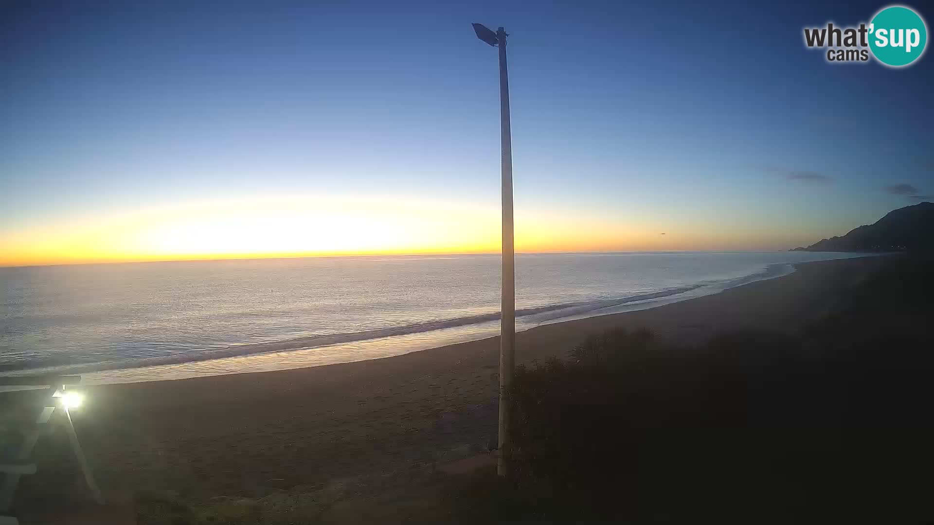 LIVE webcam Museddu beach – Ogliastra – Sardinia – Italy