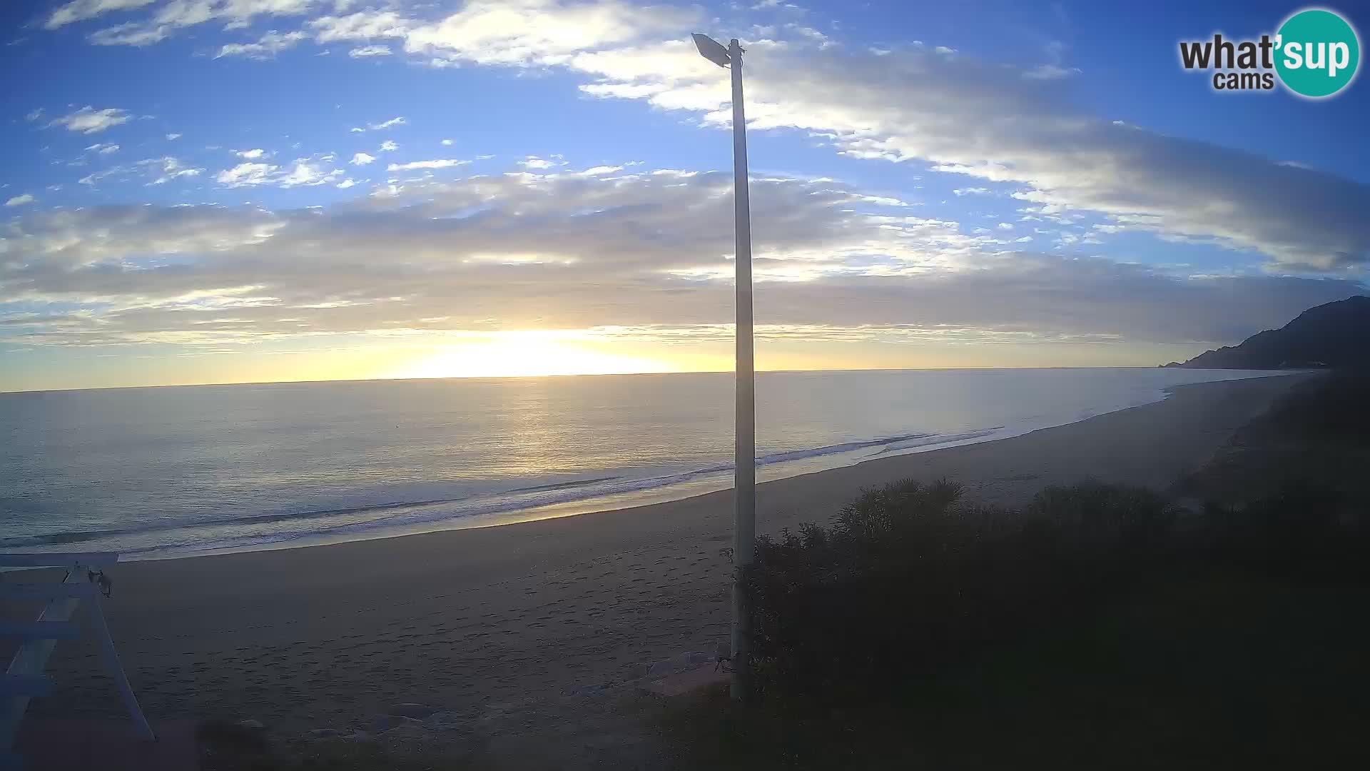 Camera en vivo playa Museddu – Ogliastra – Cerdeña – Italia