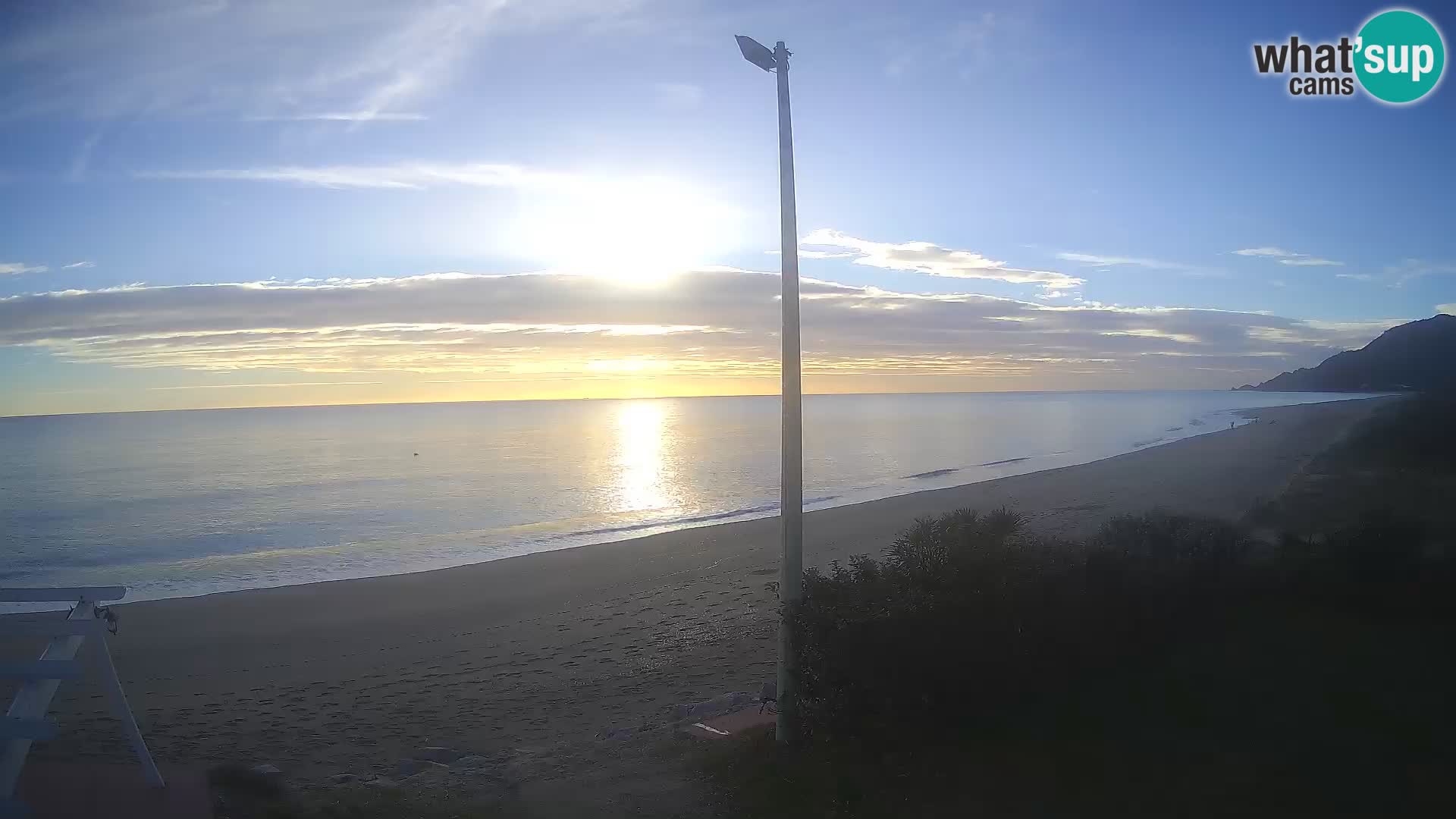 Camera en vivo playa Museddu – Ogliastra – Cerdeña – Italia