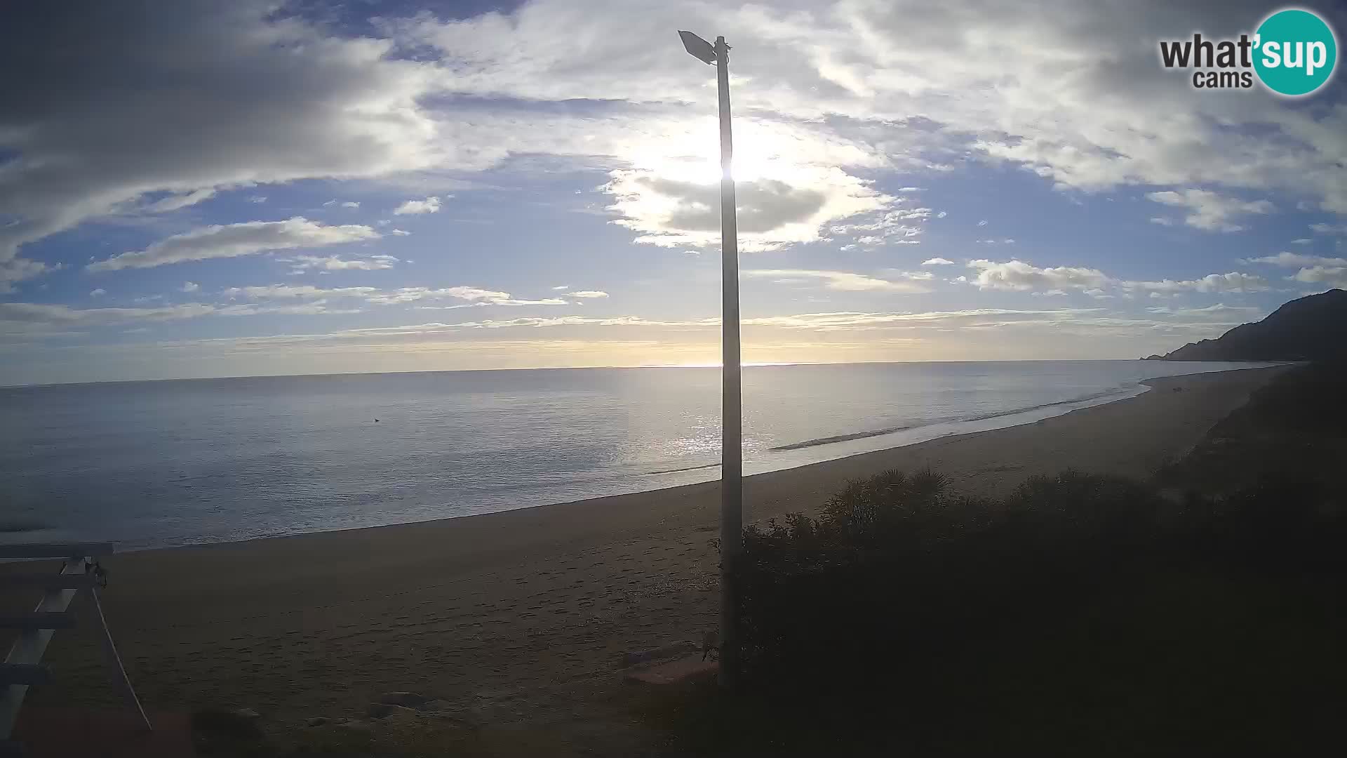 Camera en vivo playa Museddu – Ogliastra – Cerdeña – Italia