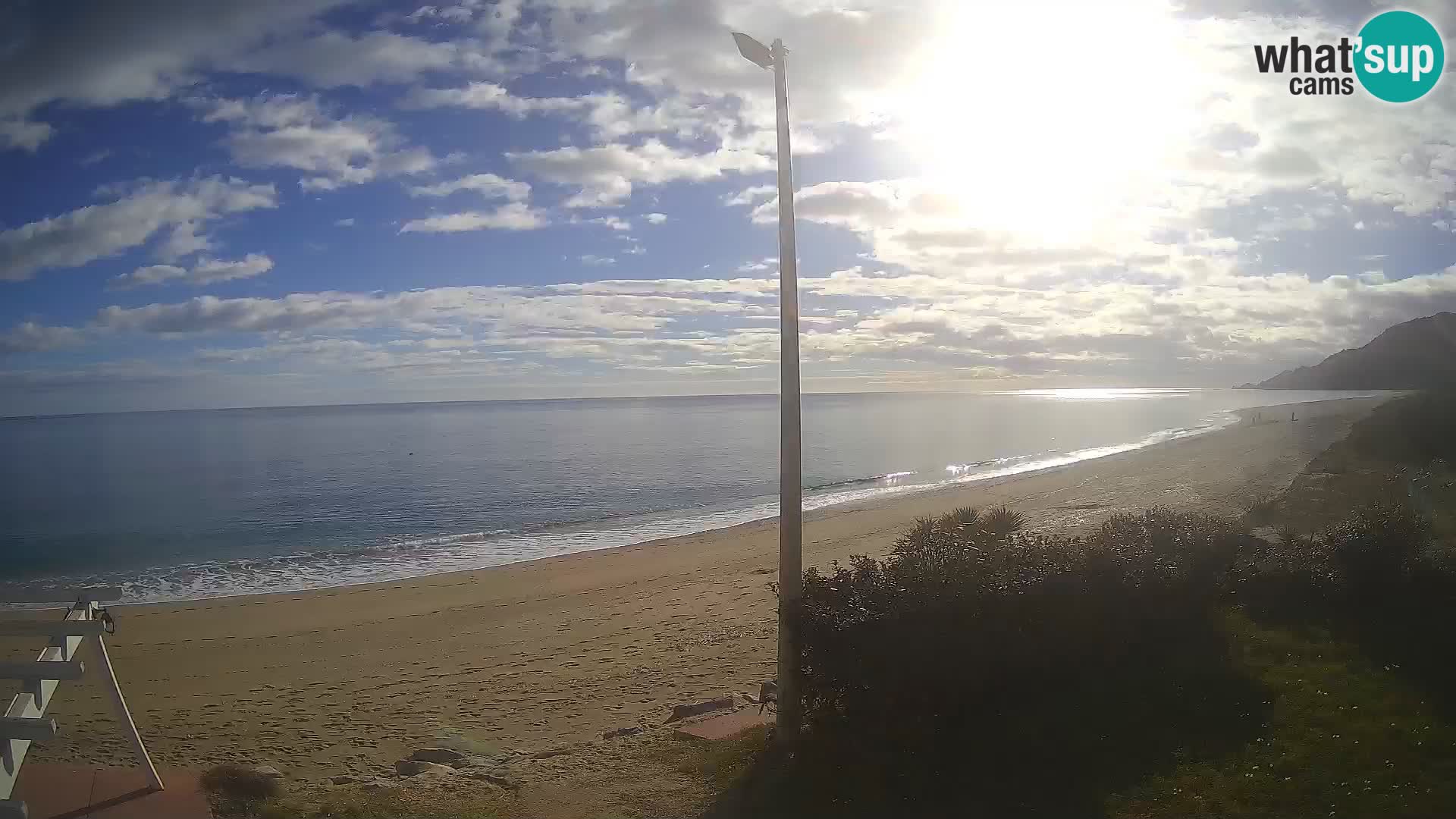 LIVE webcam spiaggia di Museddu – Ogliastra – Sardegna