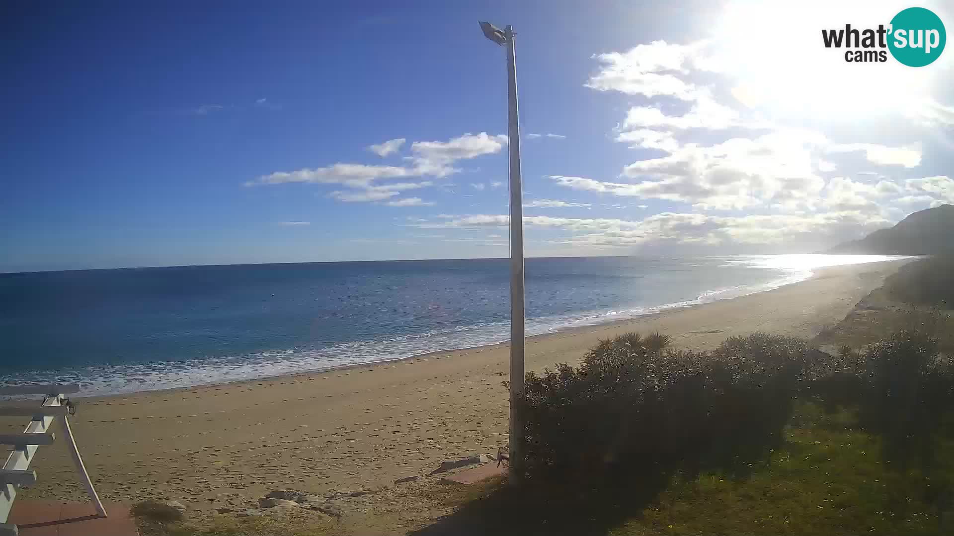 LIVE webcam spiaggia di Museddu – Ogliastra – Sardegna