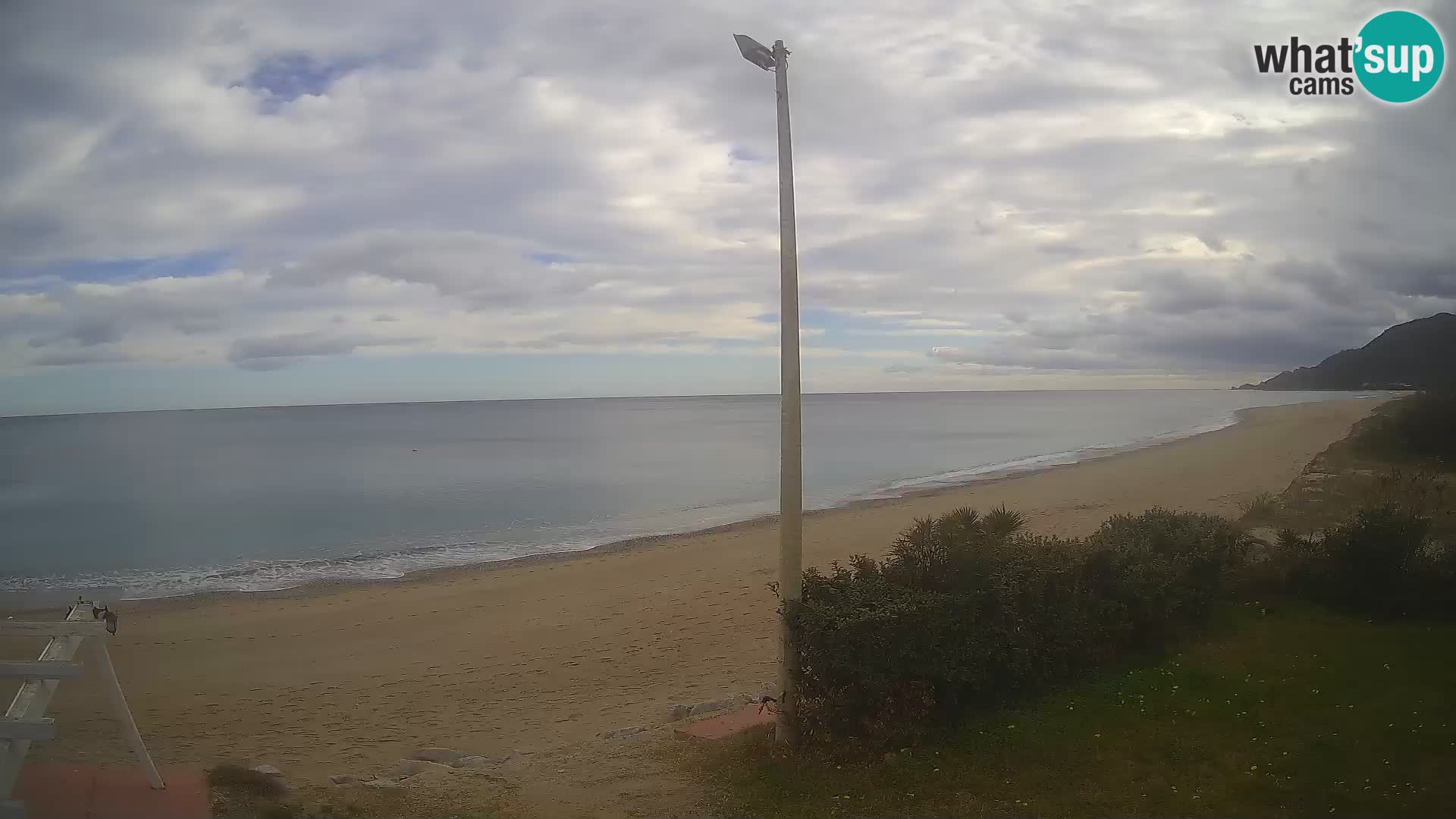 Webcam plage Museddu – Ogliastra livecam Sardaigne – Italie