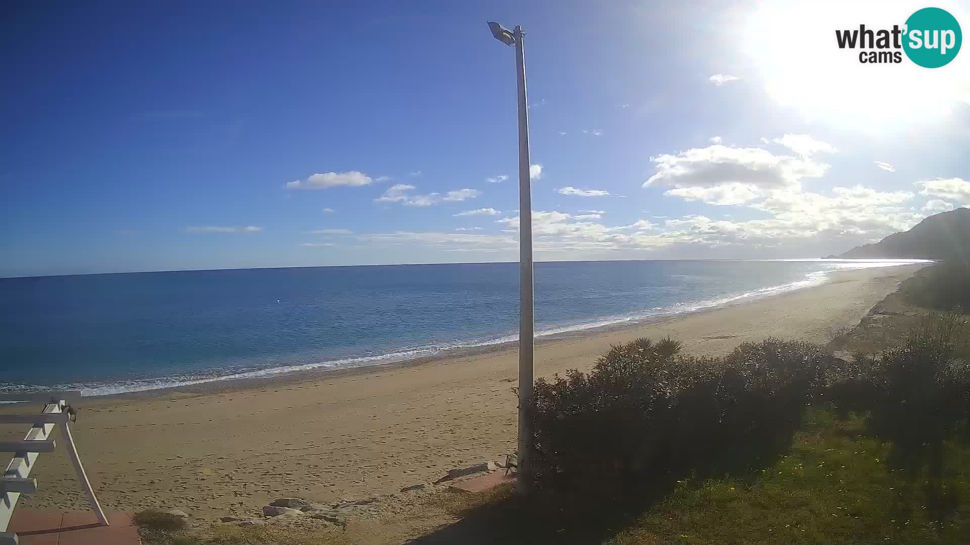 LIVE webcam spiaggia di Museddu – Ogliastra – Sardegna