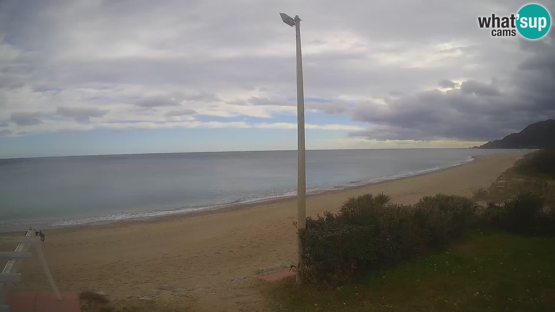 Spletna kamera plaža Museddu – Ogliastra – Sardinija – Italija