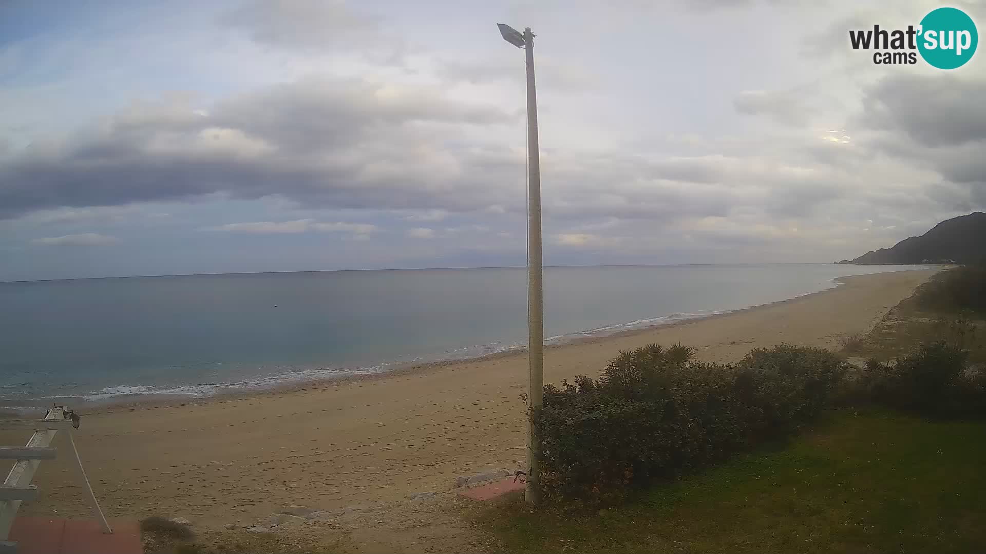 Camera en vivo playa Museddu – Ogliastra – Cerdeña – Italia