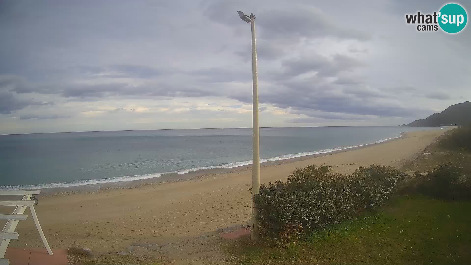 Camera en vivo playa Museddu – Ogliastra – Cerdeña – Italia