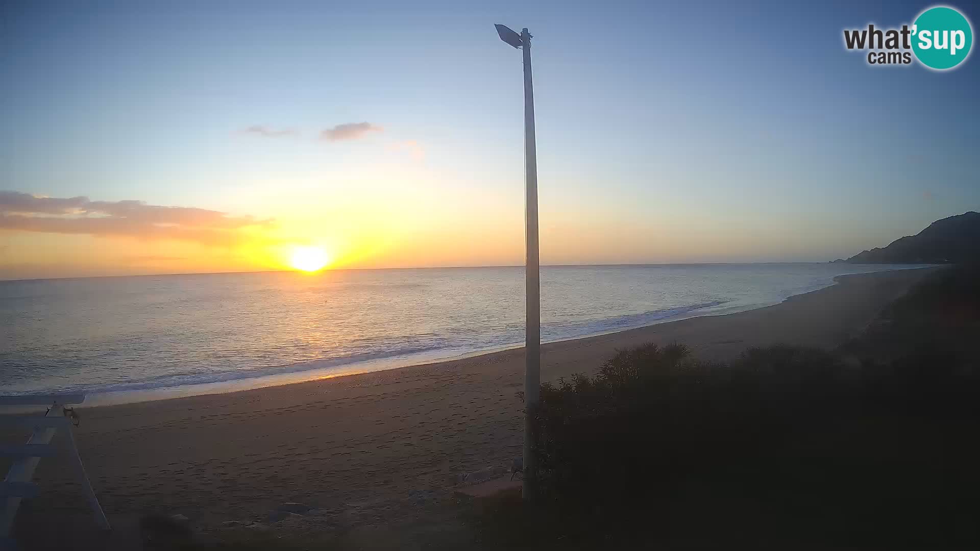 Webcam plage Museddu – Ogliastra livecam Sardaigne – Italie