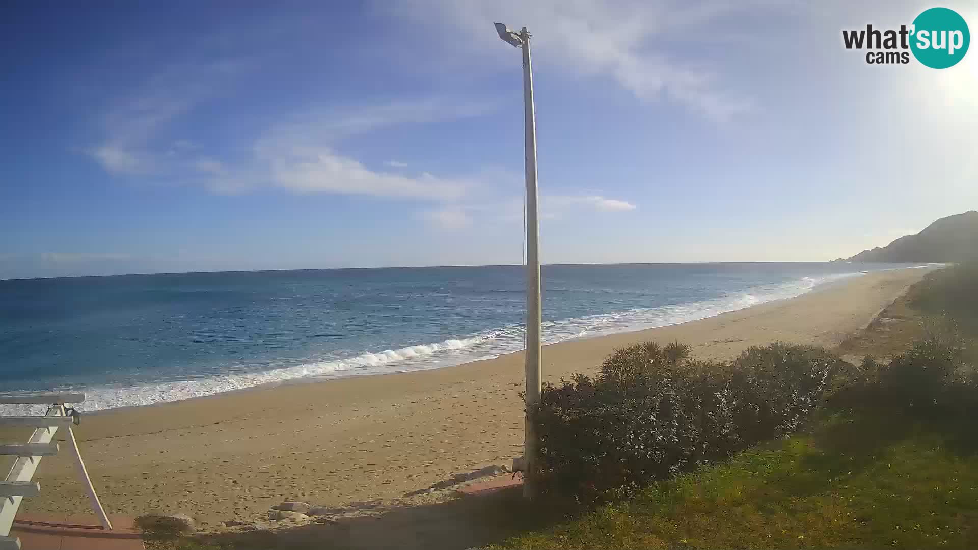 LIVE webcam Museddu beach – Ogliastra – Sardinia – Italy