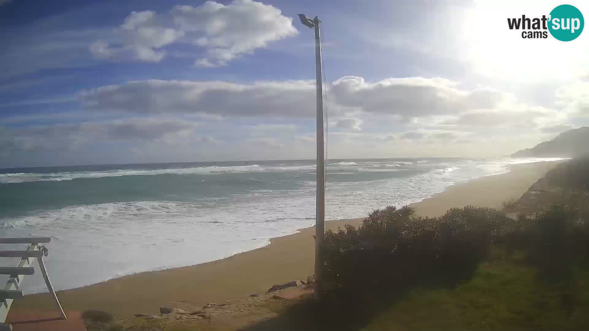 LIVE webcam spiaggia di Museddu – Ogliastra – Sardegna