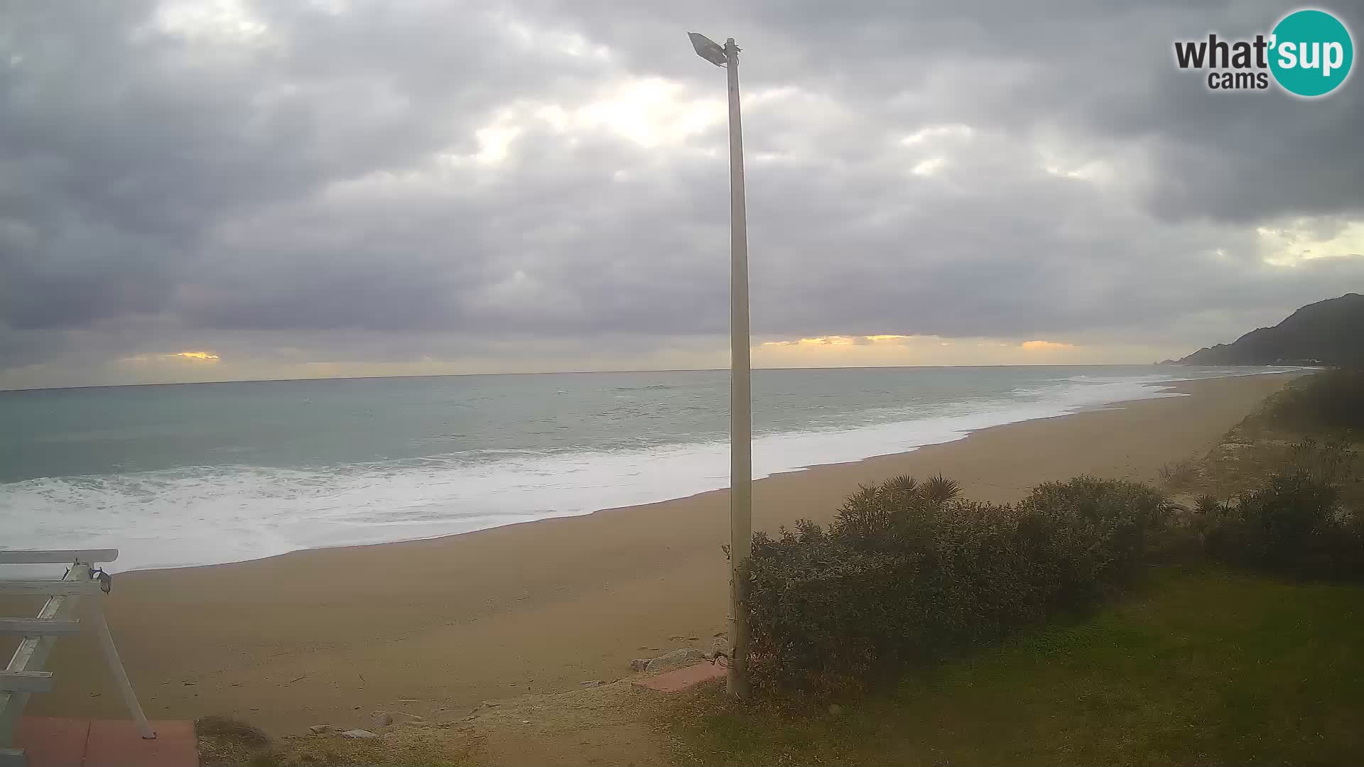 LIVE webcam Museddu beach – Ogliastra – Sardinia – Italy