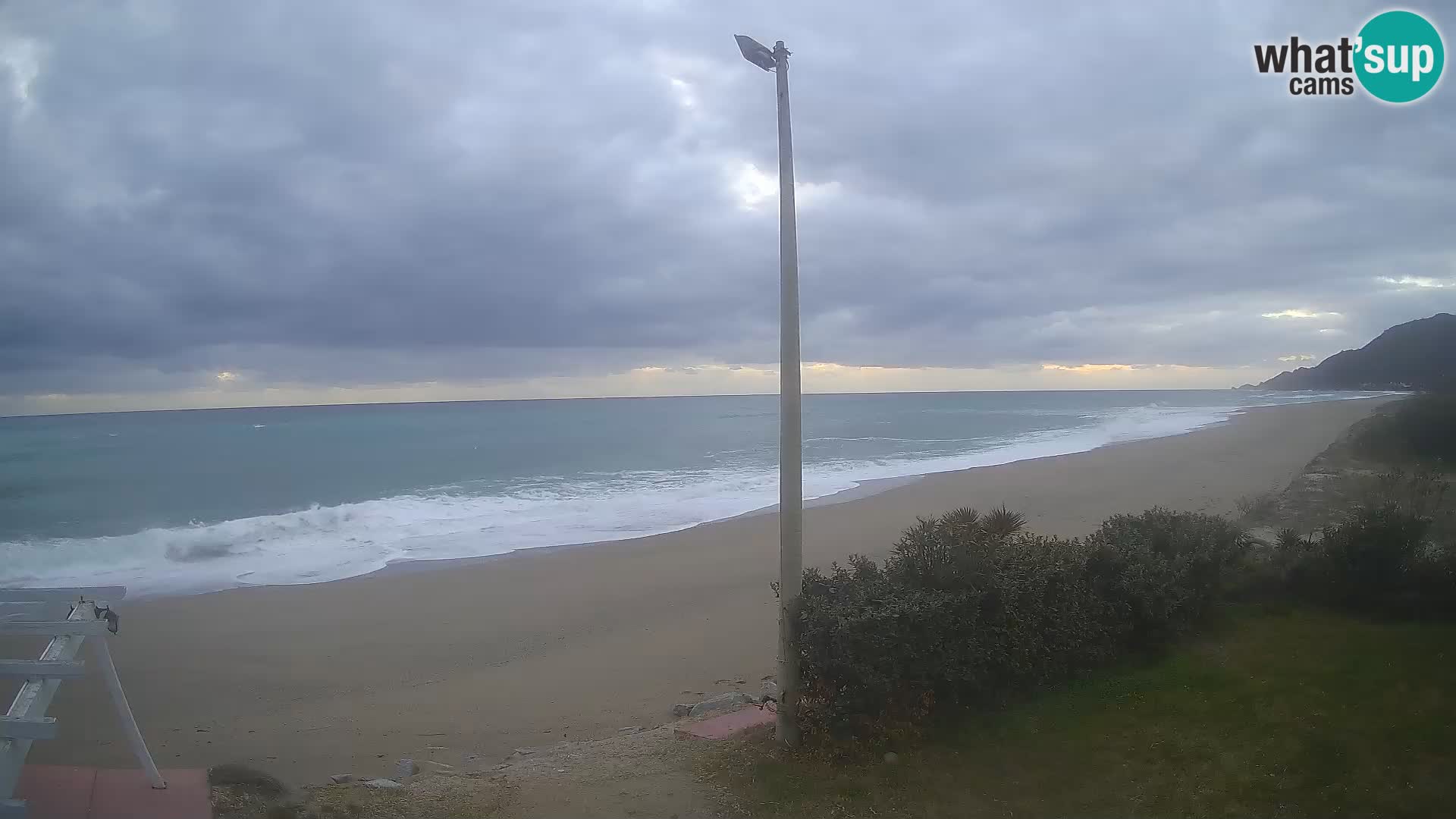 Webcam plage Museddu – Ogliastra livecam Sardaigne – Italie