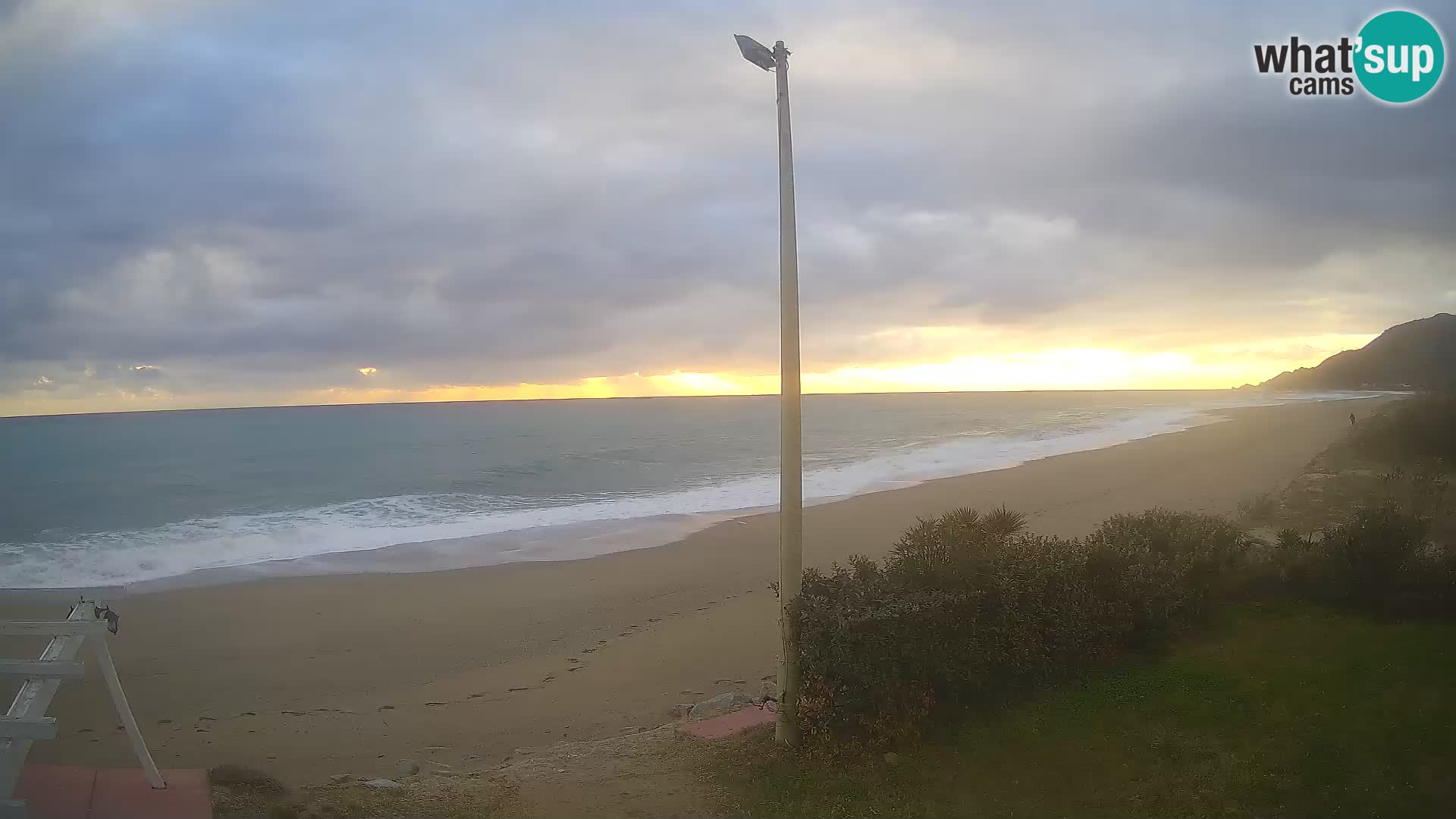 Camera en vivo playa Museddu – Ogliastra – Cerdeña – Italia