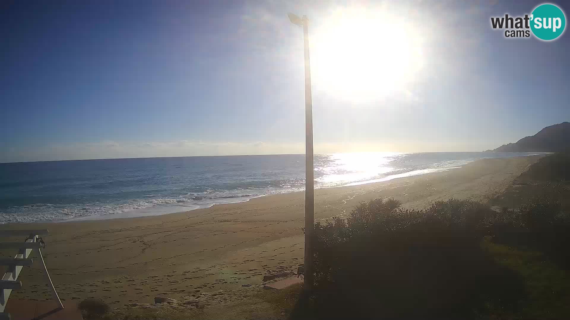 LIVE webcam Museddu beach – Ogliastra – Sardinia – Italy