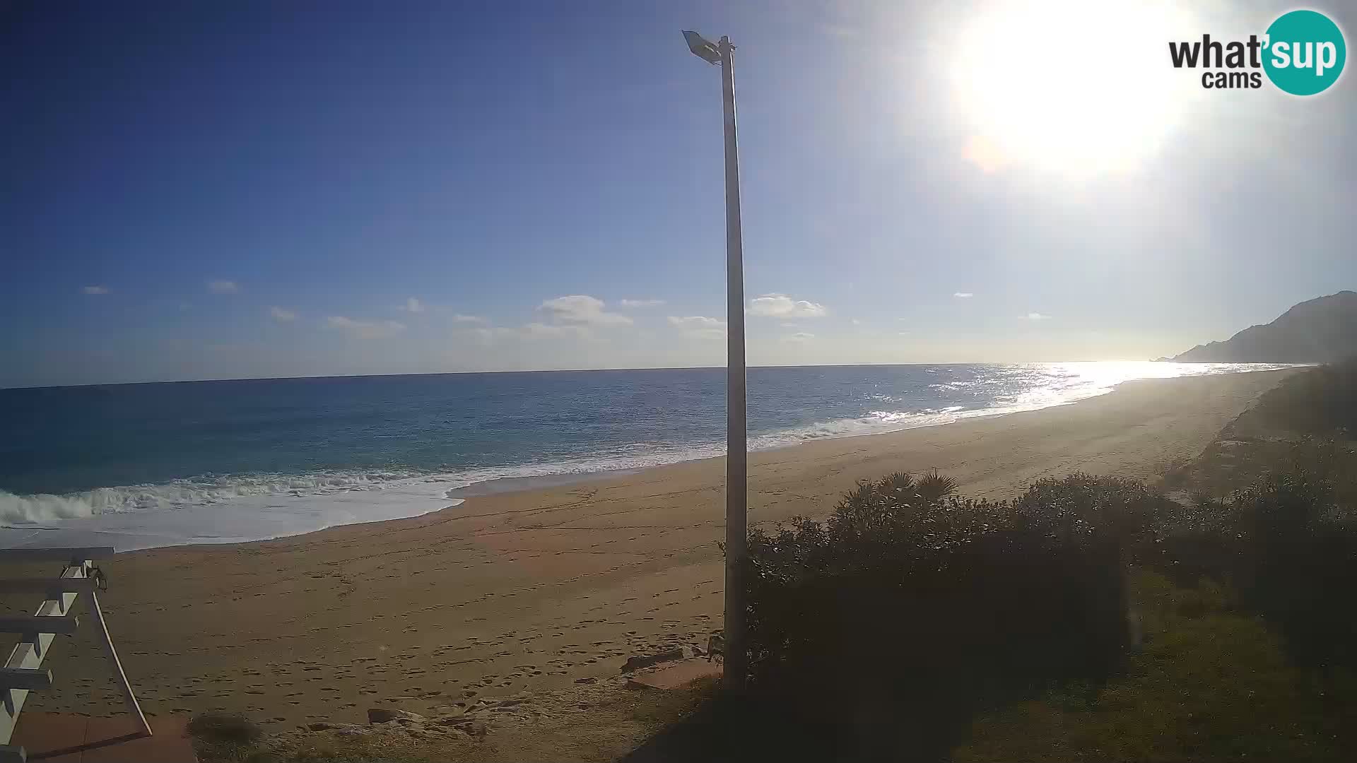 LIVE webcam Museddu beach – Ogliastra – Sardinia – Italy