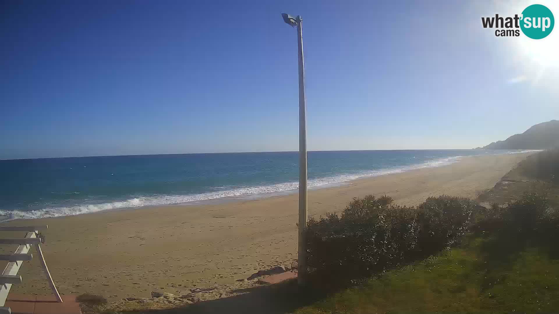 LIVE webcam Museddu beach – Ogliastra – Sardinia – Italy