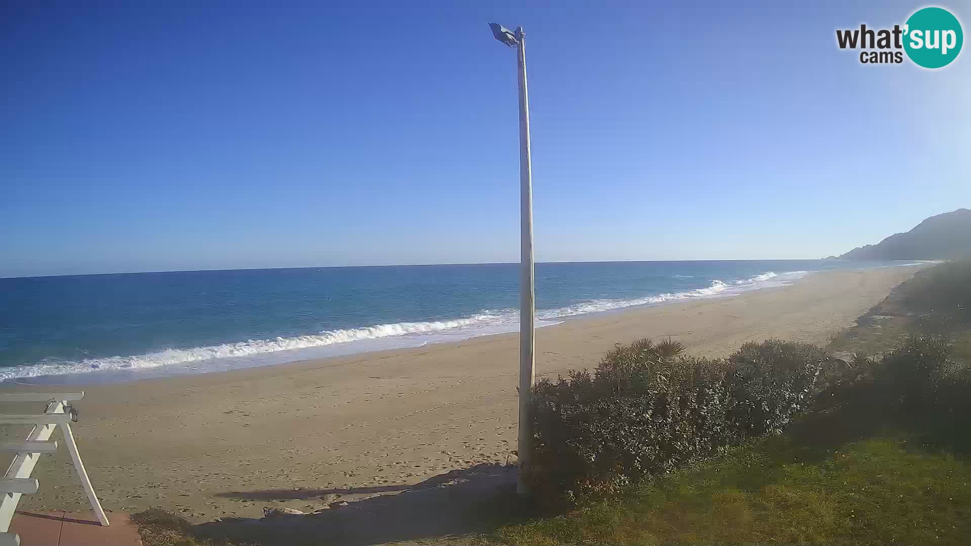 LIVE webcam Museddu beach – Ogliastra – Sardinia – Italy