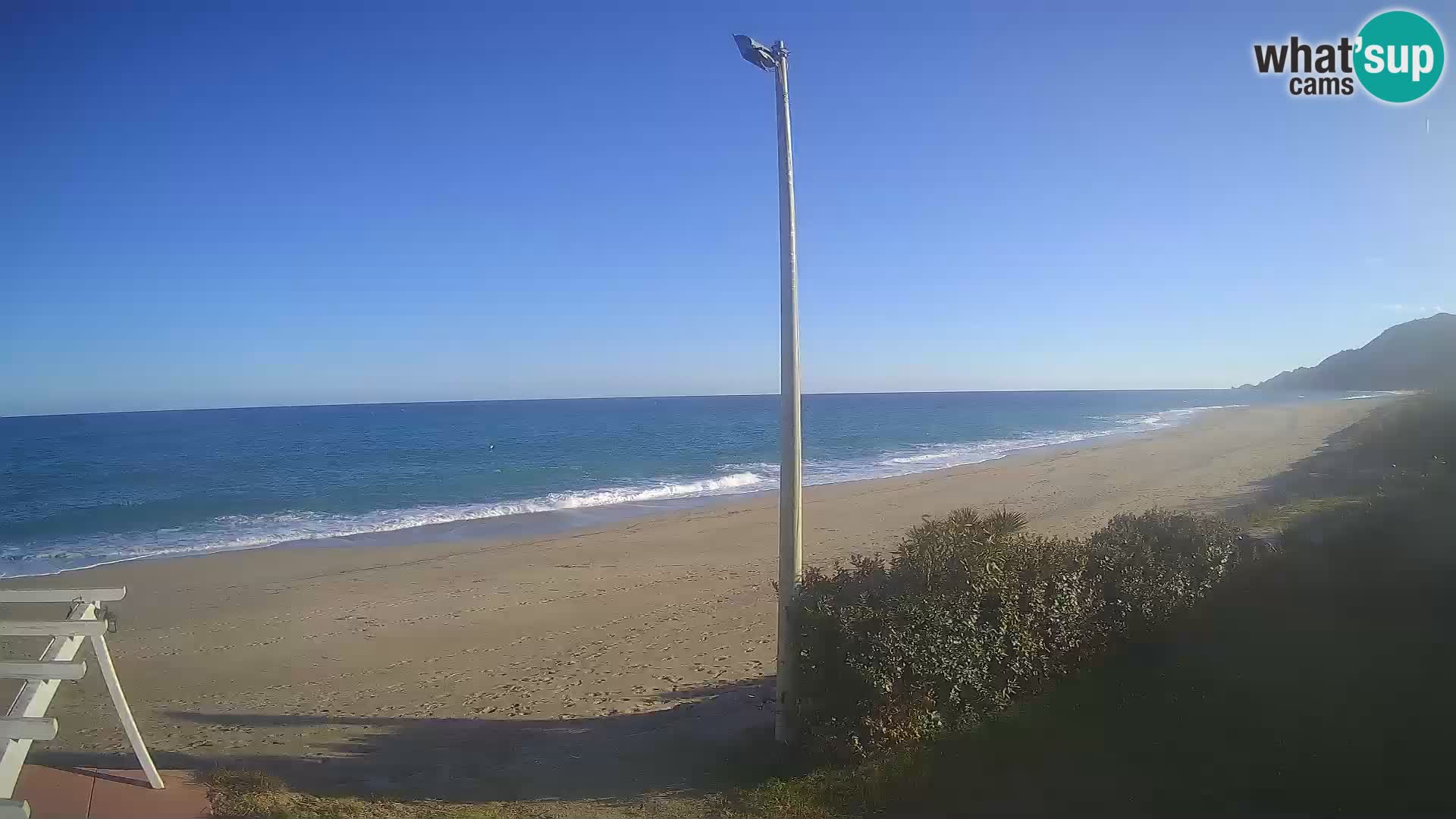 LIVE webcam Museddu beach – Ogliastra – Sardinia – Italy