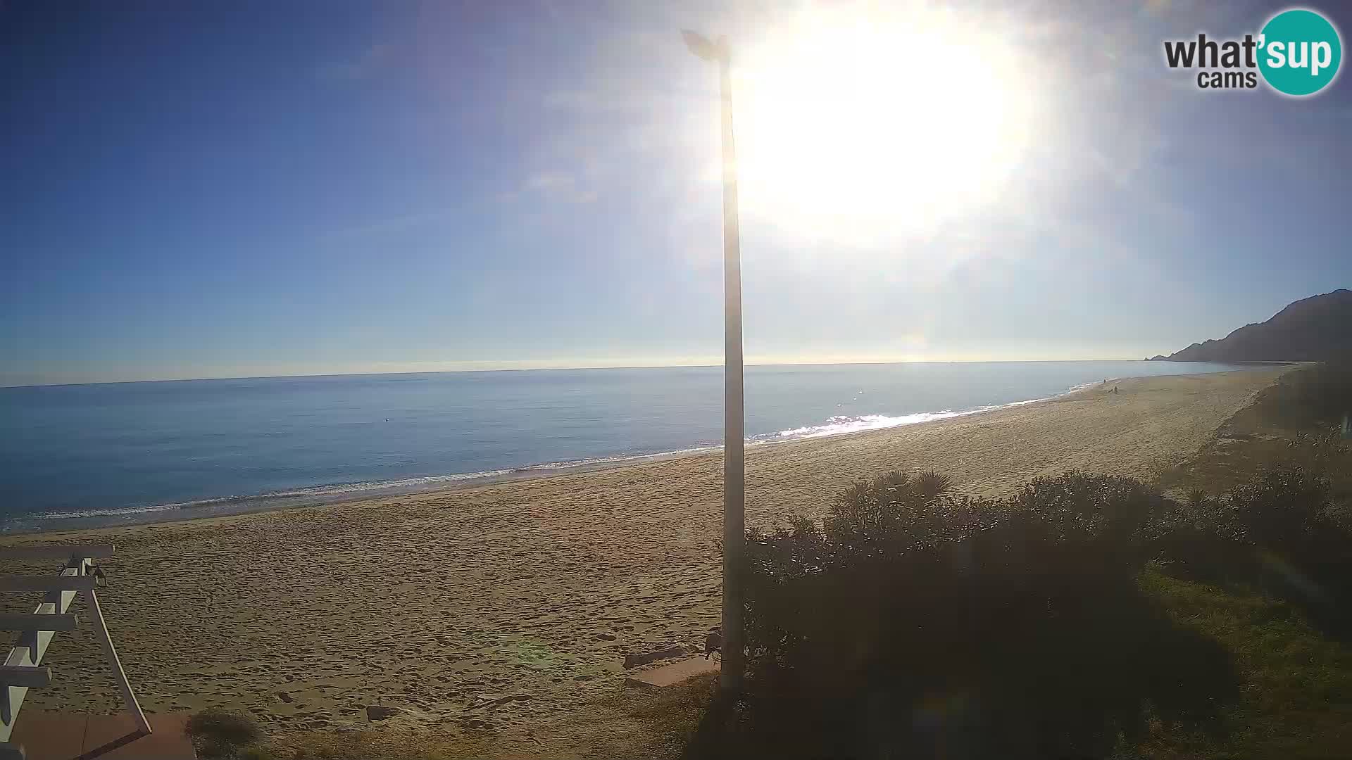 LIVE webcam Museddu beach – Ogliastra – Sardinia – Italy