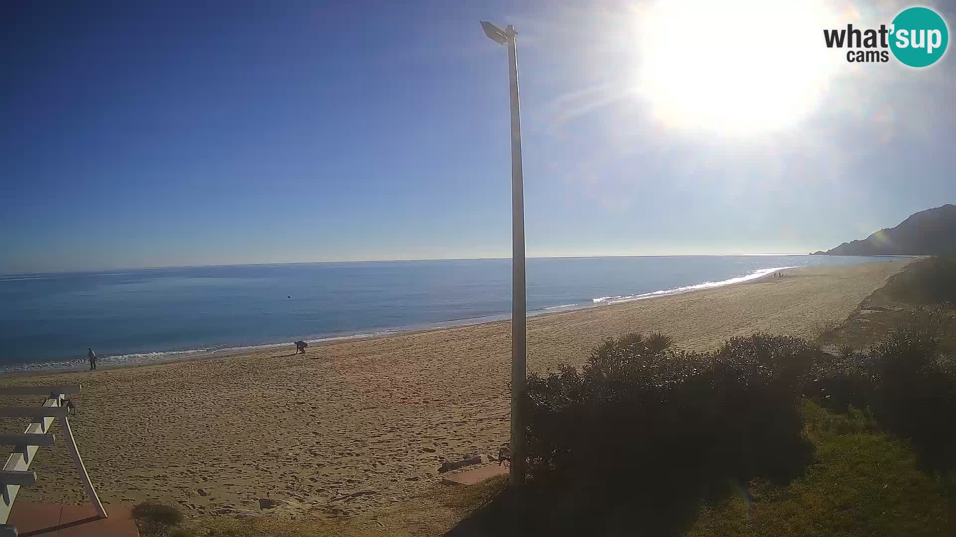 LIVE webcam spiaggia di Museddu – Ogliastra – Sardegna