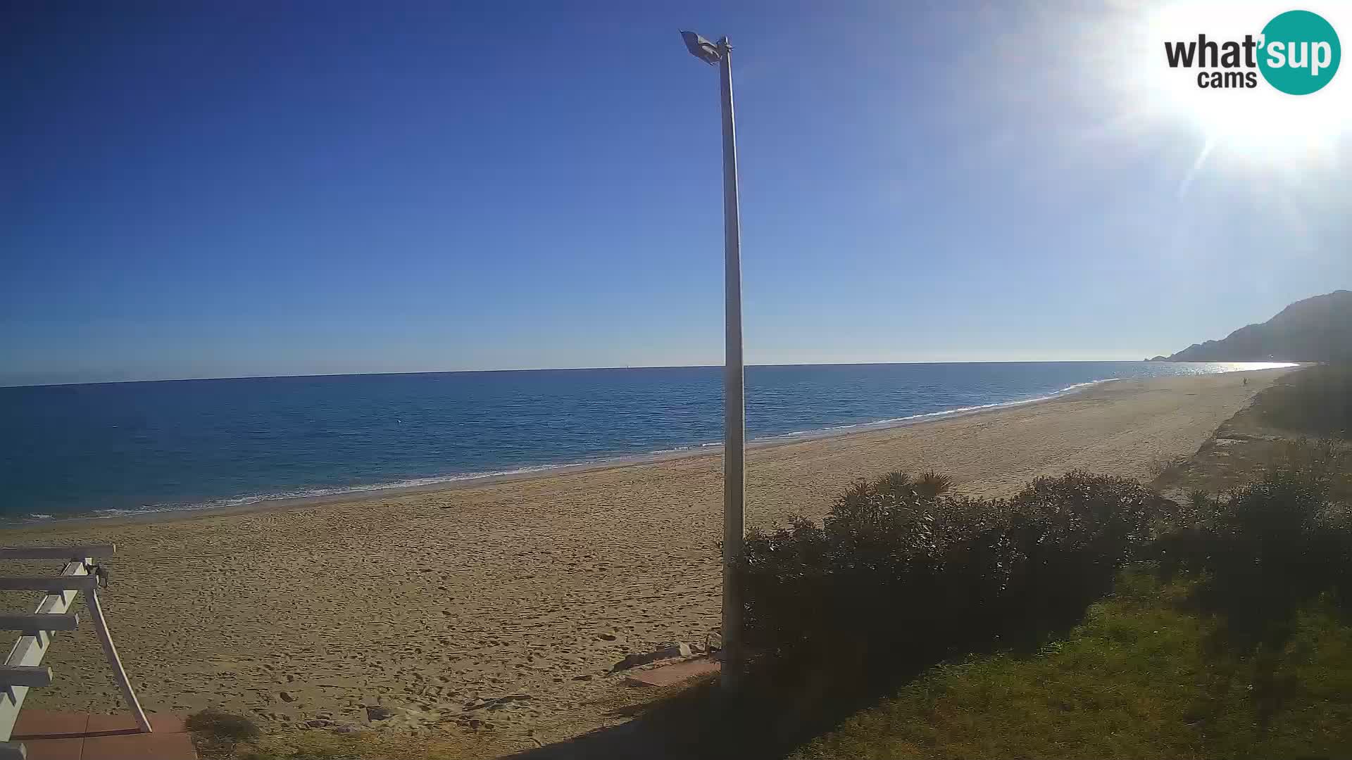 LIVE webcam spiaggia di Museddu – Ogliastra – Sardegna