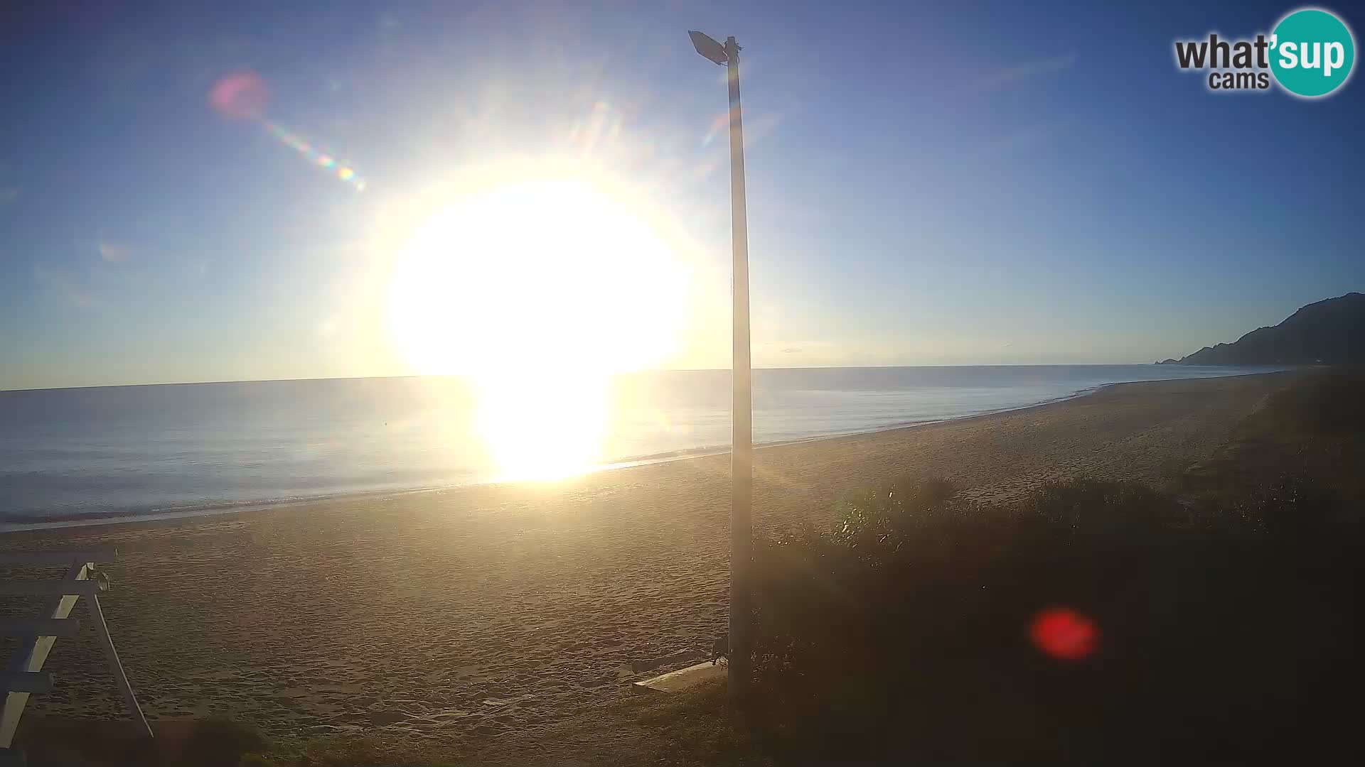 Camera en vivo playa Museddu – Ogliastra – Cerdeña – Italia