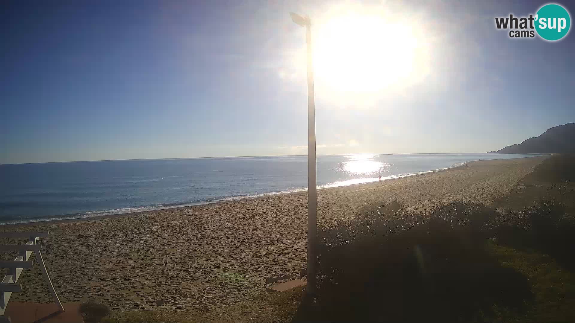 Camera en vivo playa Museddu – Ogliastra – Cerdeña – Italia