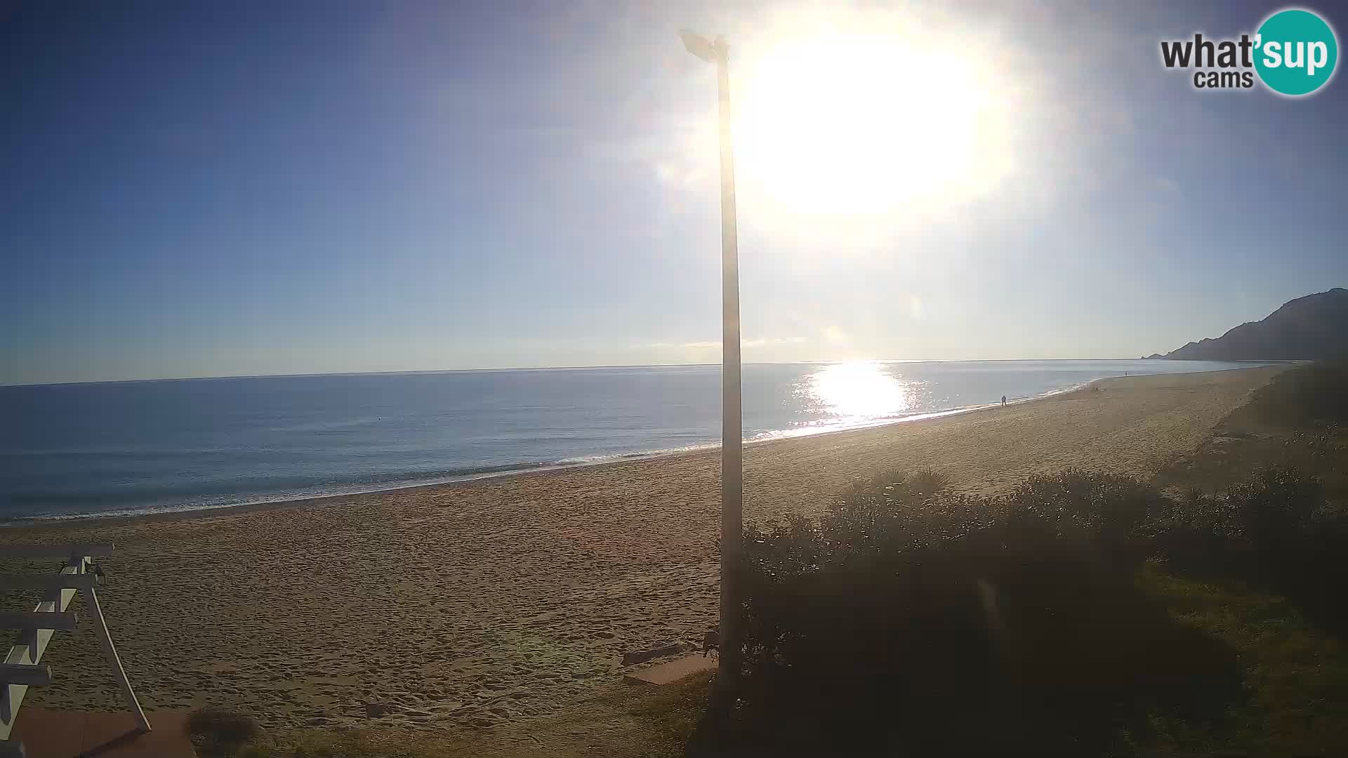 Camera en vivo playa Museddu – Ogliastra – Cerdeña – Italia