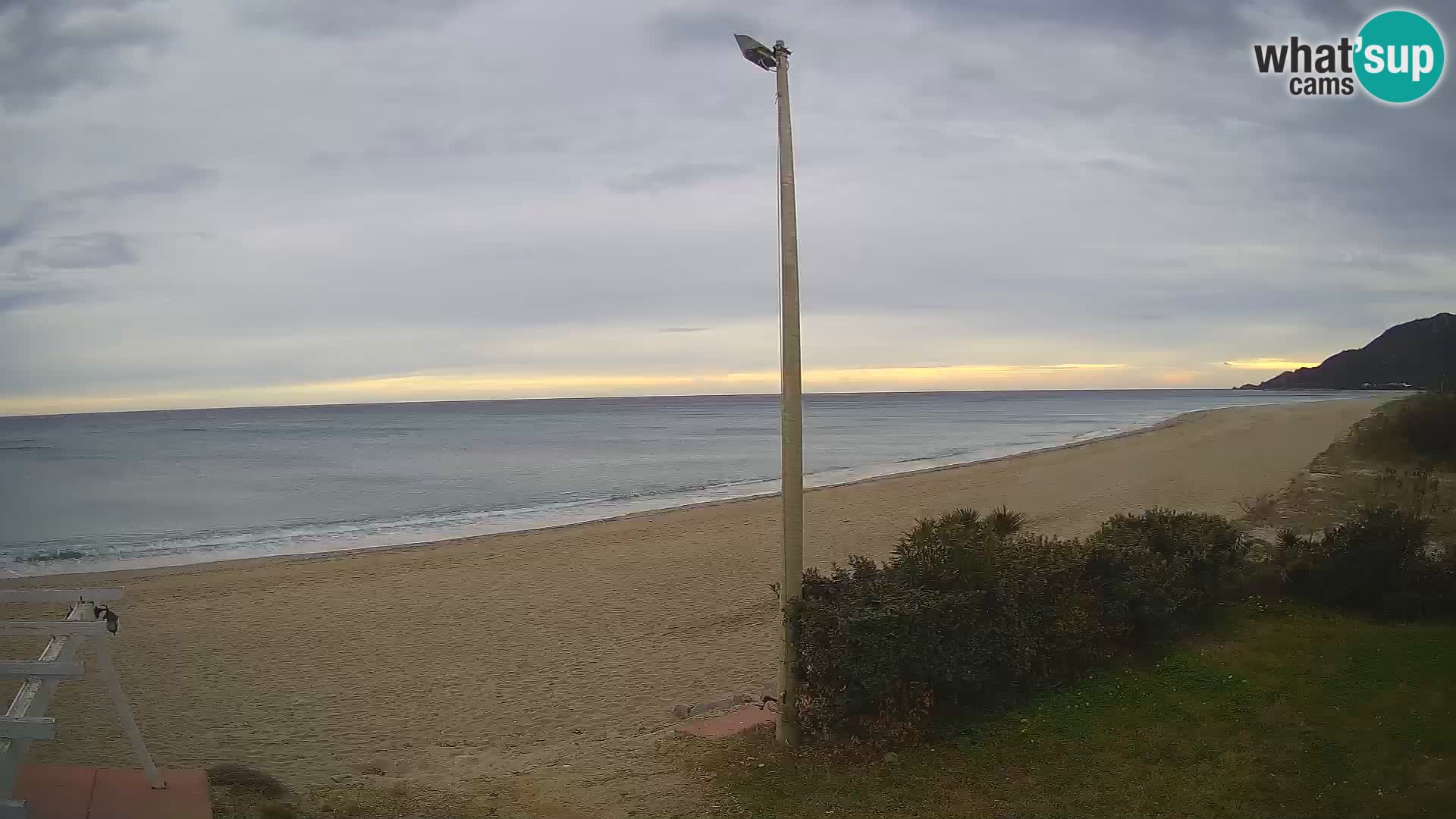 LIVE webcam Museddu beach – Ogliastra – Sardinia – Italy