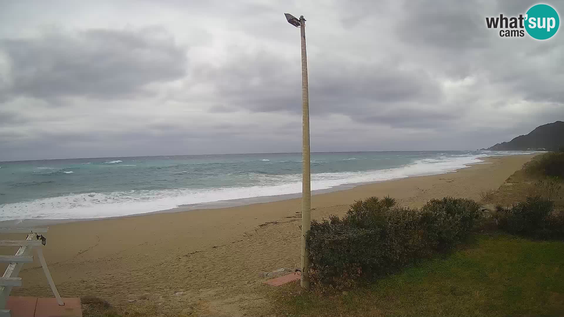 LIVE webcam Museddu beach – Ogliastra – Sardinia – Italy