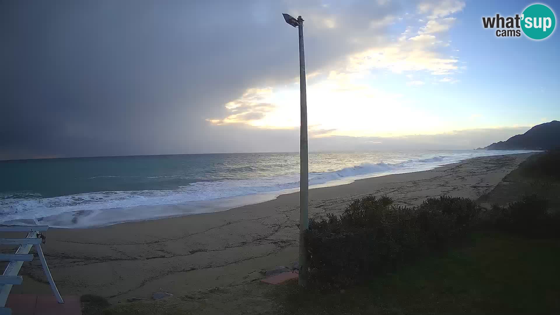 LIVE webcam Museddu beach – Ogliastra – Sardinia – Italy