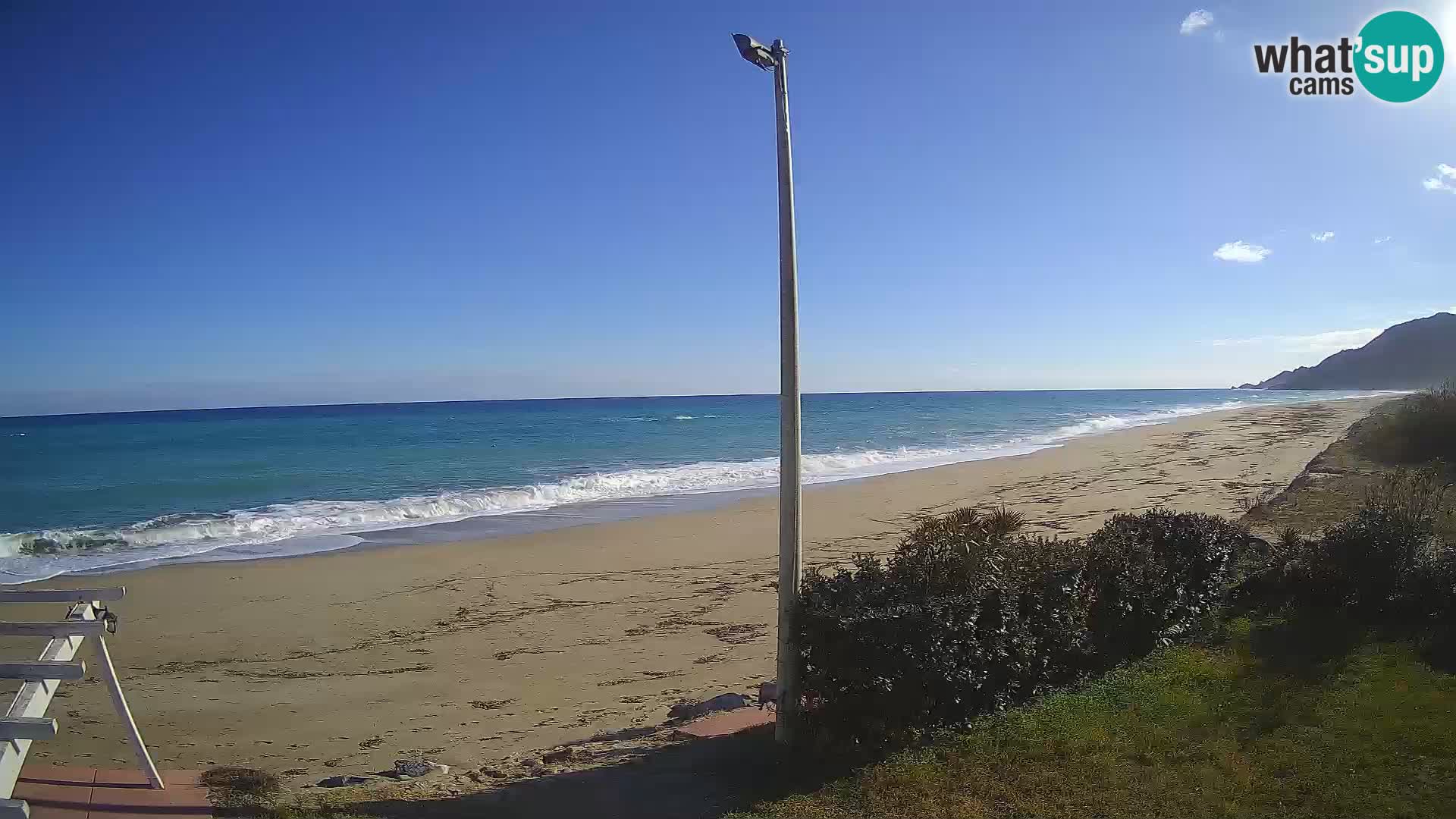 LIVE webcam Museddu beach – Ogliastra – Sardinia – Italy