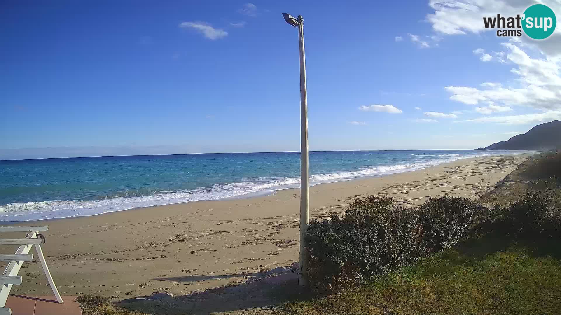 LIVE webcam Museddu beach – Ogliastra – Sardinia – Italy