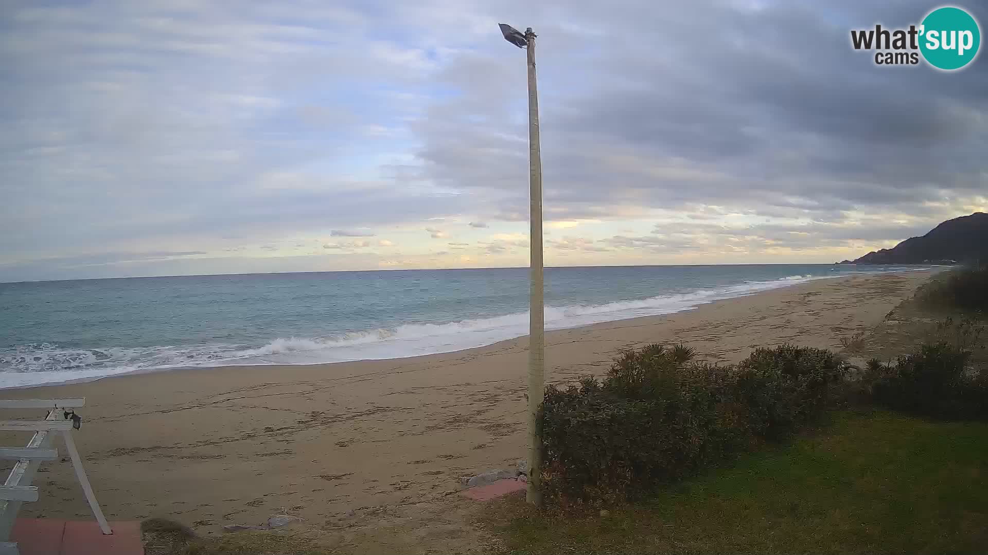 LIVE webcam Museddu beach – Ogliastra – Sardinia – Italy