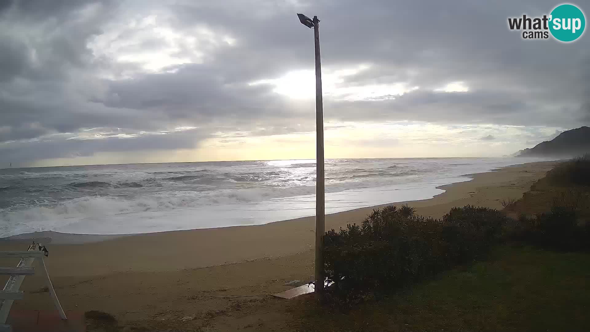 Camera en vivo playa Museddu – Ogliastra – Cerdeña – Italia