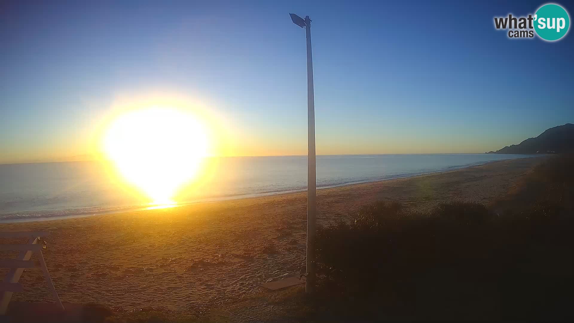 LIVE webcam Museddu beach – Ogliastra – Sardinia – Italy