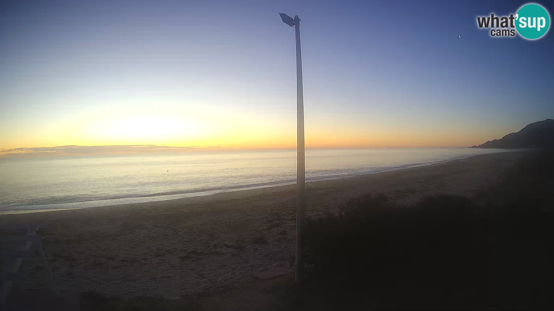 Camera en vivo playa Museddu – Ogliastra – Cerdeña – Italia