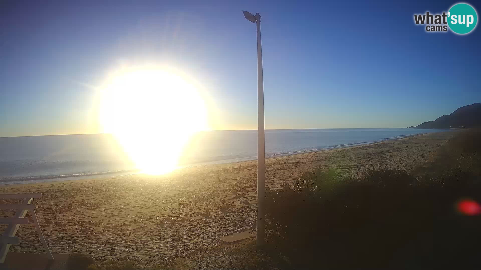 Camera en vivo playa Museddu – Ogliastra – Cerdeña – Italia