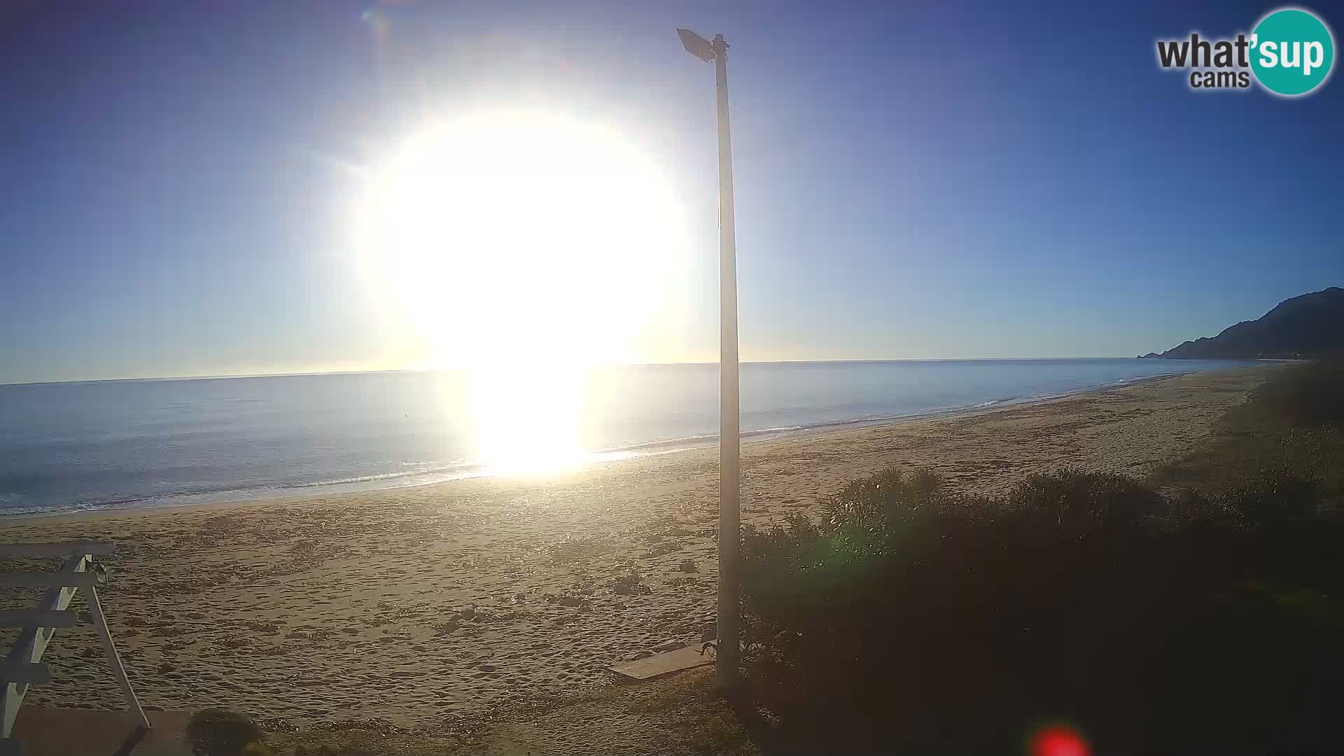 LIVE webcam Museddu beach – Ogliastra – Sardinia – Italy