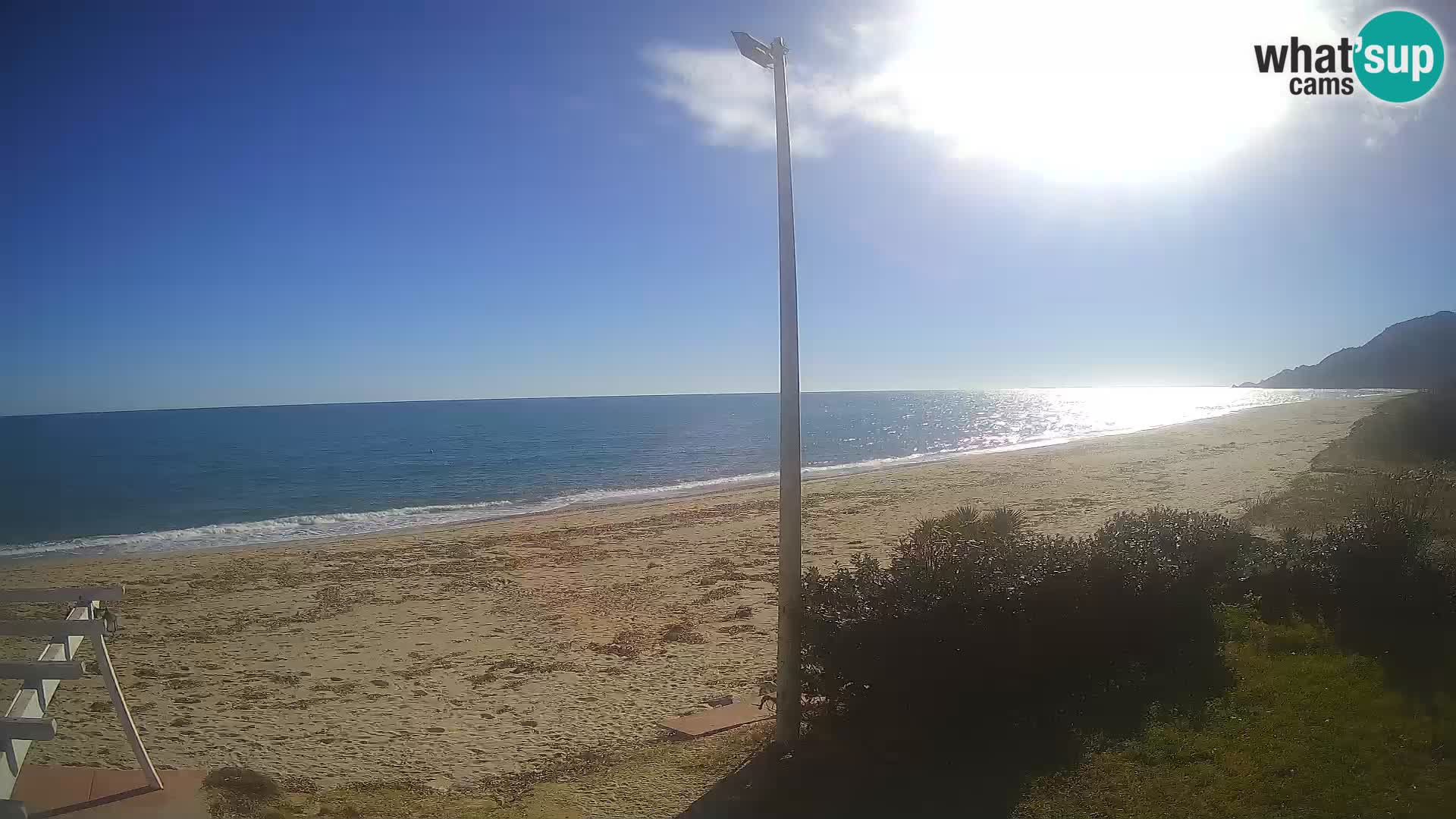 LIVE webcam spiaggia di Museddu – Ogliastra – Sardegna