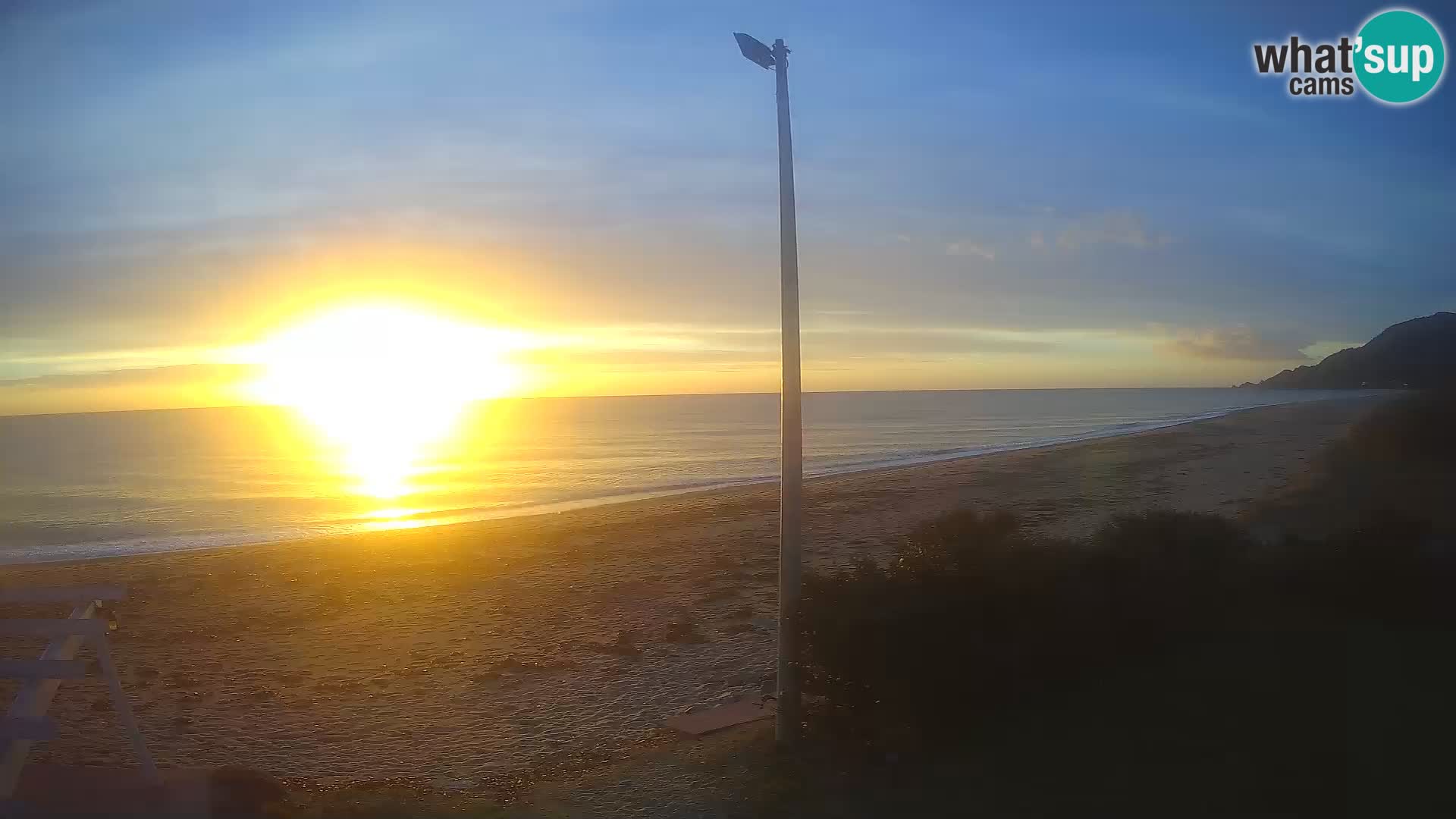 Camera en vivo playa Museddu – Ogliastra – Cerdeña – Italia